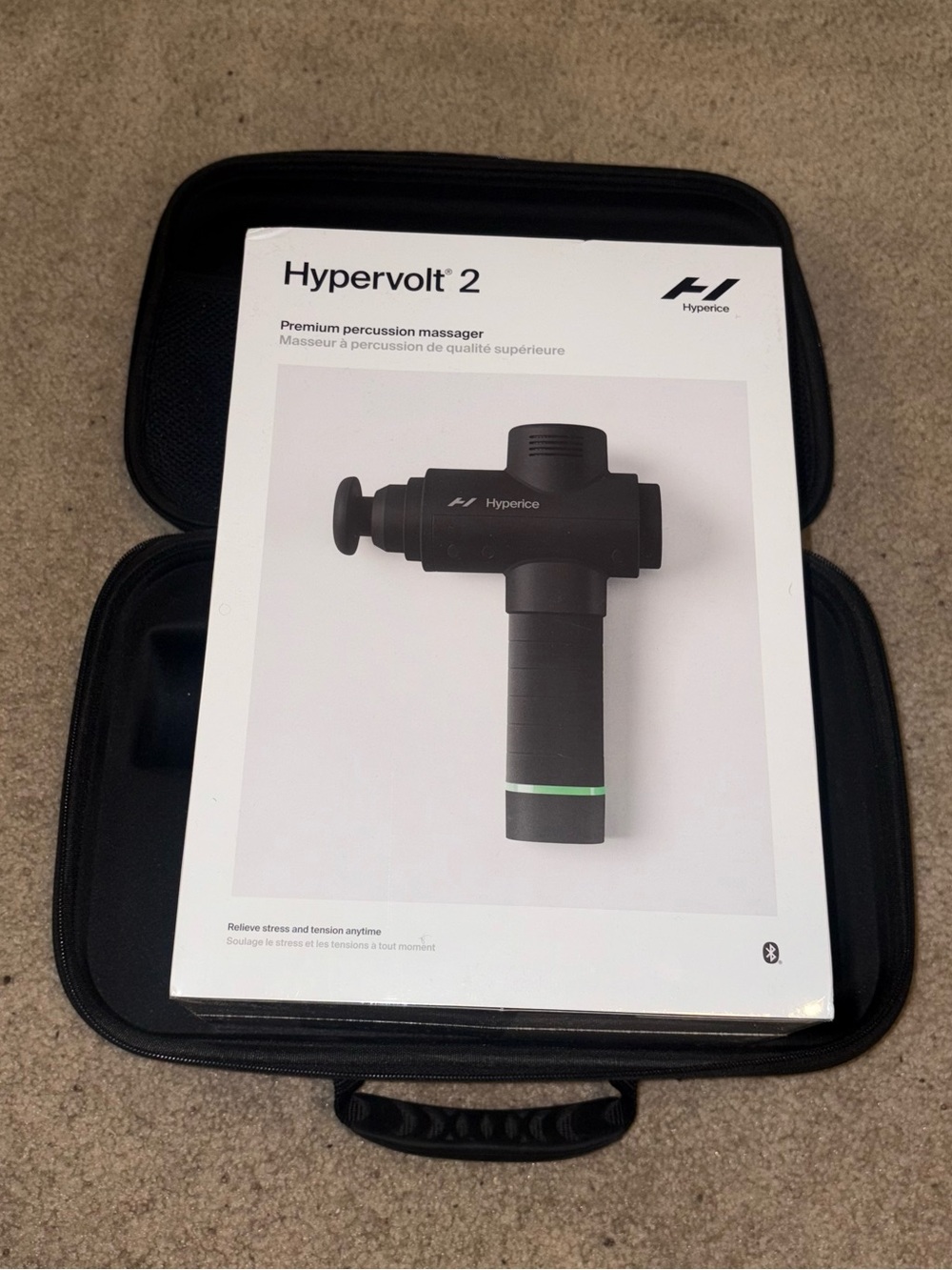 Hyperice Hypervolt 2 Black Percussion Massage Gun